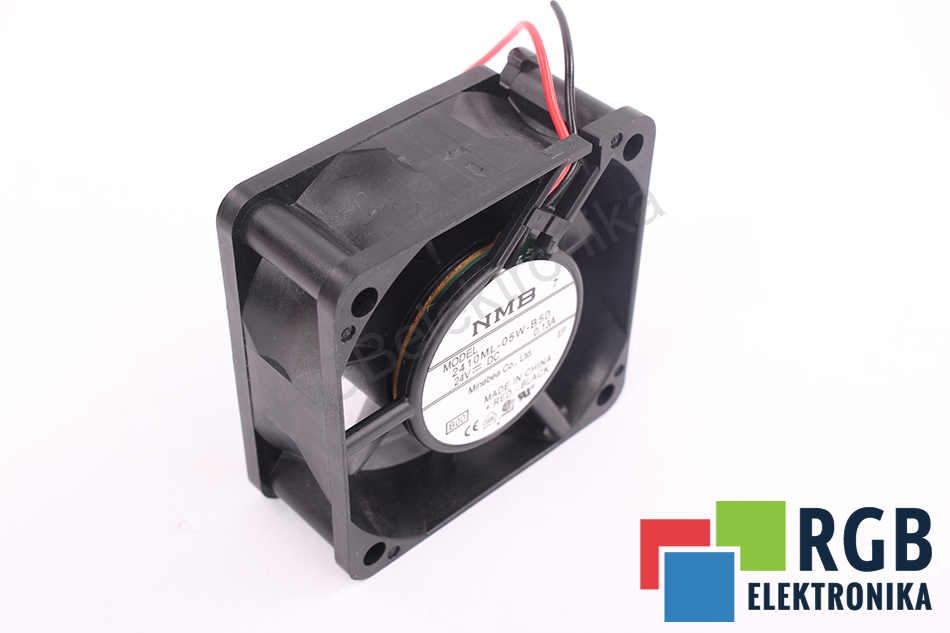WENTYLATOR 60X60X25 2410ML-05W-B50 24VDC 0.13A NMB MINEBEA