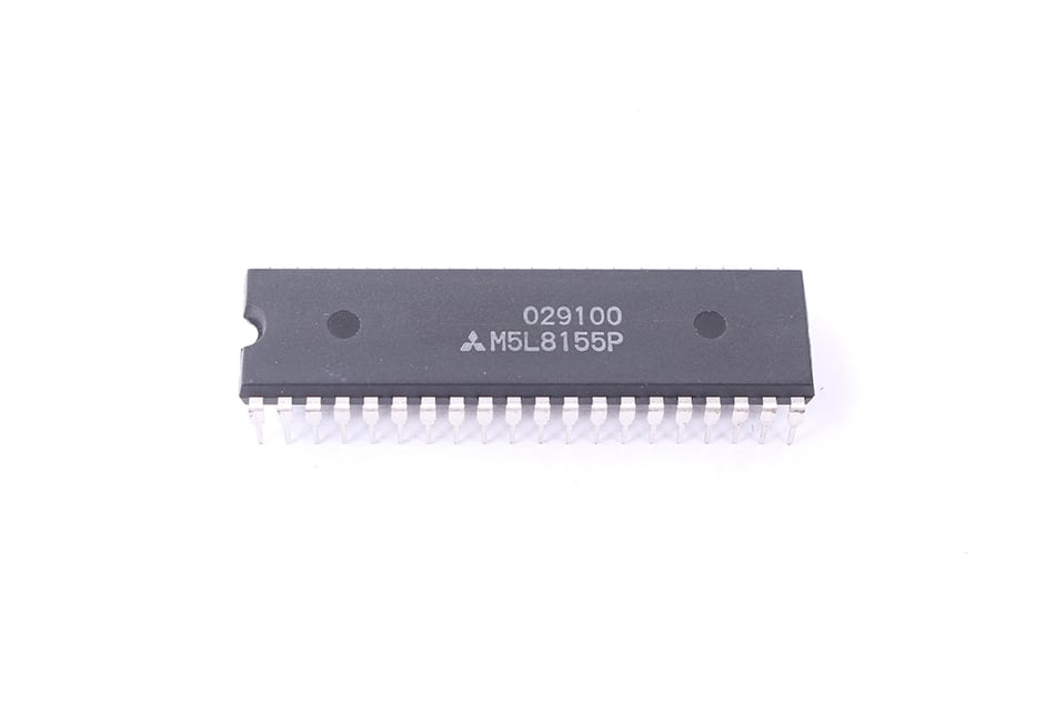NEW 2048-BIT STATIC RAM WITH I/O PORTS AND TIMER M5L8155P MITSUBISHI