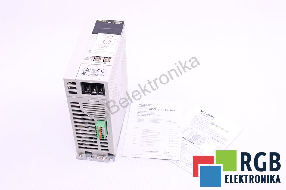 NEW AC SERVO MR-J2-100A 1KW 170V 0-360HZ 6A MELSERVO MITSUBISHI