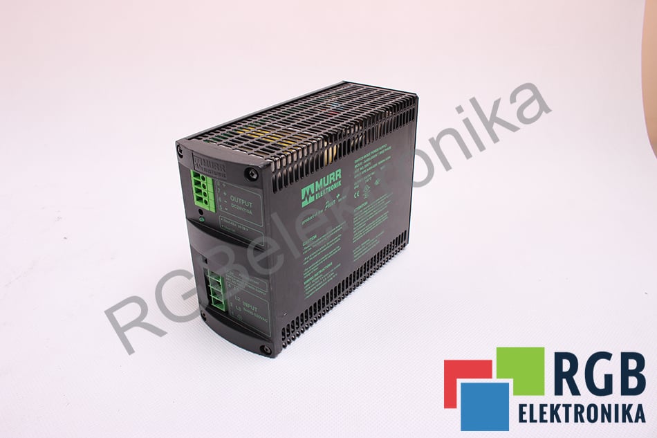 MCS10 3X400-500/24 85071 OUT 24VDC 10A SWITCH MODE POWER SUPPLY MURR ELEKTRONIK
