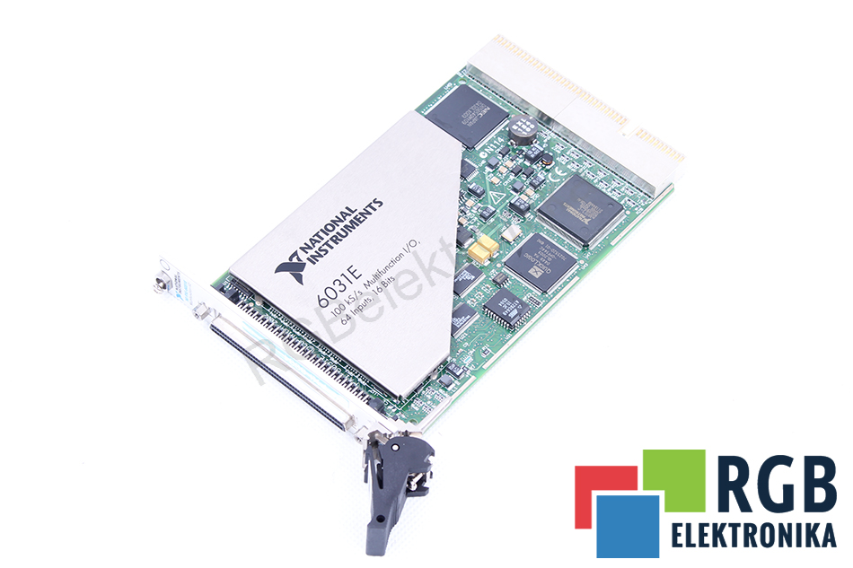 MULTIFUNCTION I/O NI PXI-6031E NATIONAL INSTRUMENTS