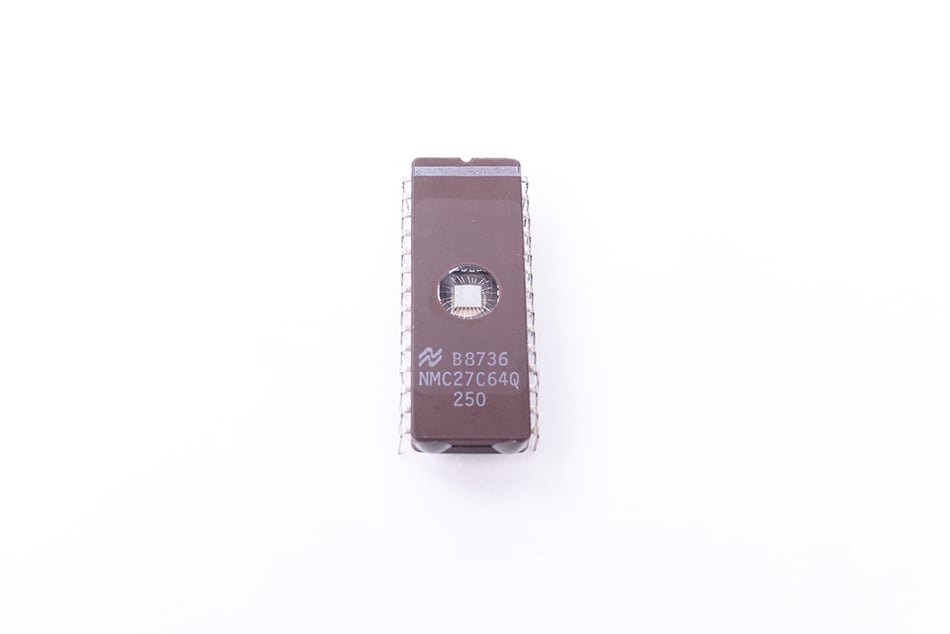NEW UV ERASABLE CMOS EPROM D27C64D-25 DIP28 THT NEC