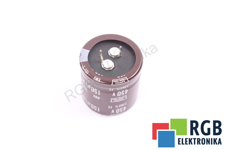 KONDENSATOR 150UF 450V 77K01L72 NIPPON CHEMI-CON