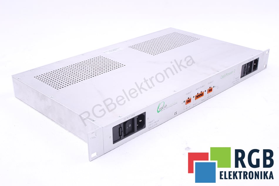 OPTIPOWER 2 INPUT 1 230V OUTPUT1/OUTPUT2 48 V DC POWER SUPPLY OPTILAB