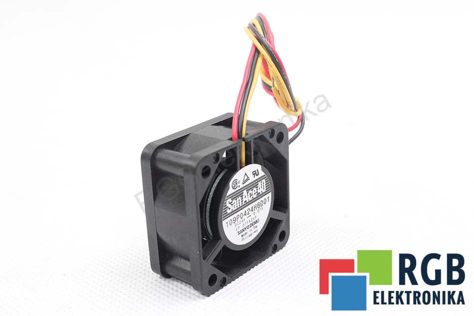 SANYO DENKI 109P0424H6D01 AXIALGEBLÄSE 24V 0.07A 40 MM 20 MM 40 MM 