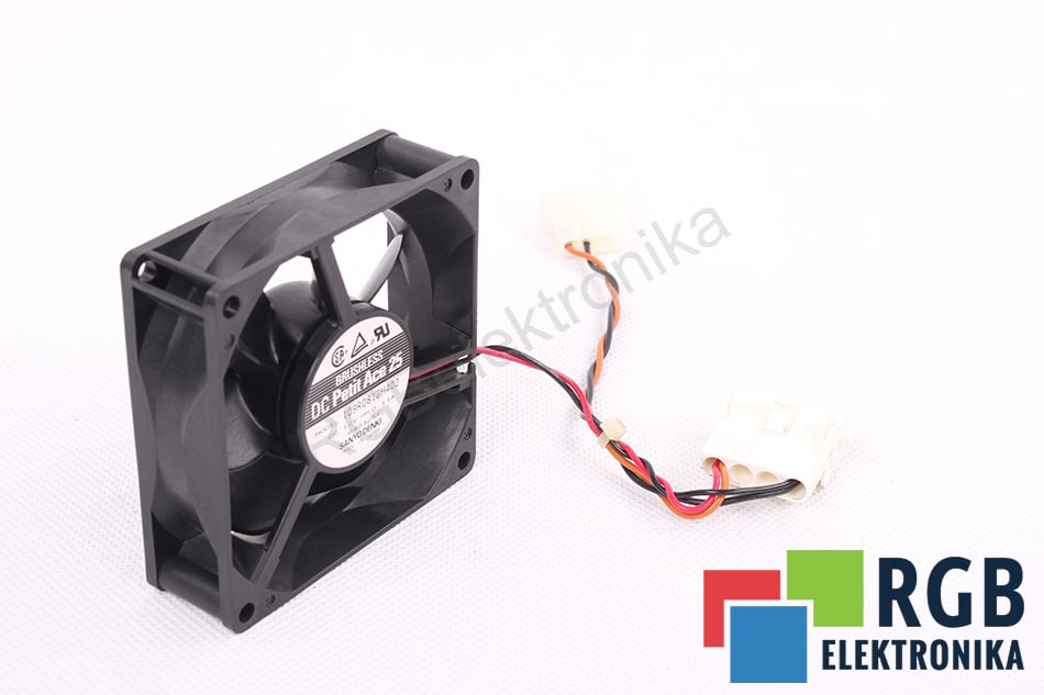 WENTYLATOR DC PETIT ACE 25 109R0812H402 12V 0.13A 80X80X25MM SANYO DENKI DO LOGIQ3 USG GE YOKOGAWA