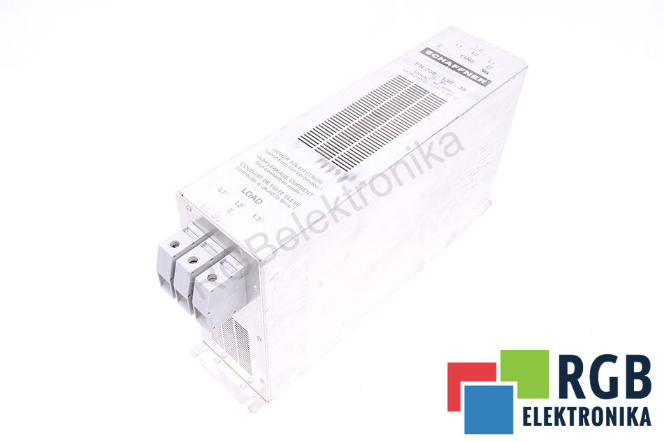 FILTR FN258-130-35 480VAC 130A 50/60HZ SCHAFFNER