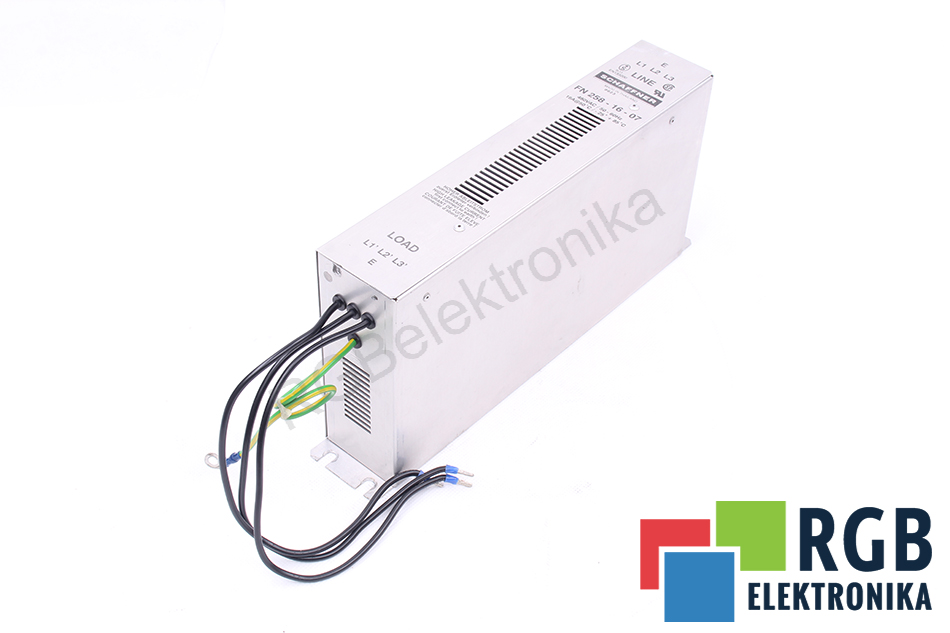 FILTR FN258-16-07 LINE 480VAC 16A SCHAFFNER