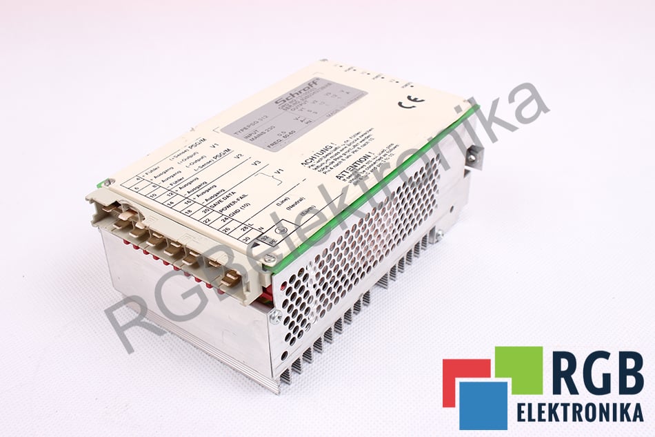 PSG312 PSG 312 13105053 5VDC 12VDC ZASILACZ SCHROFF