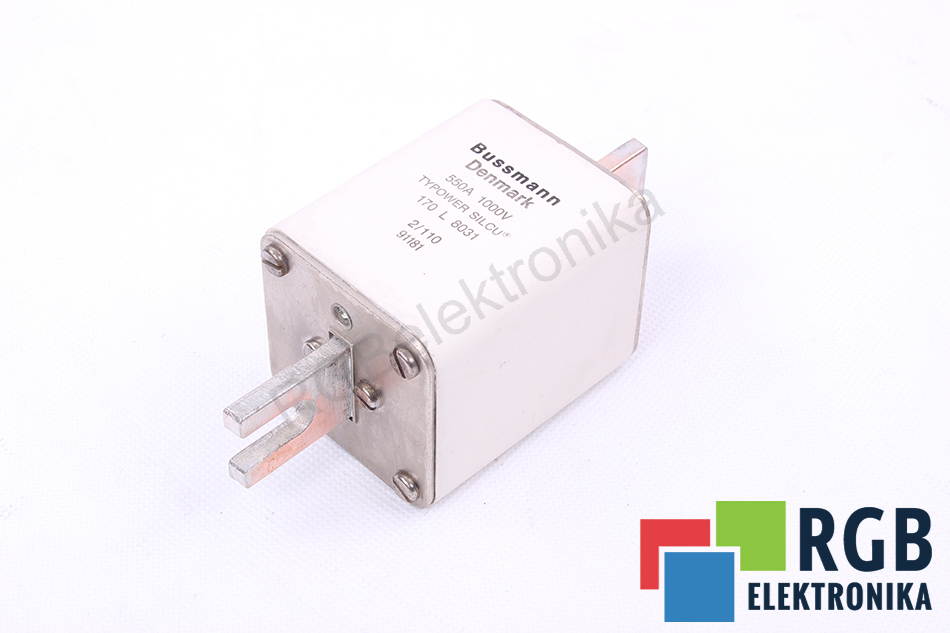 BUSSMANN BEZPIECZNIK 550A 170L8031 1000V TYPOWER SILCU