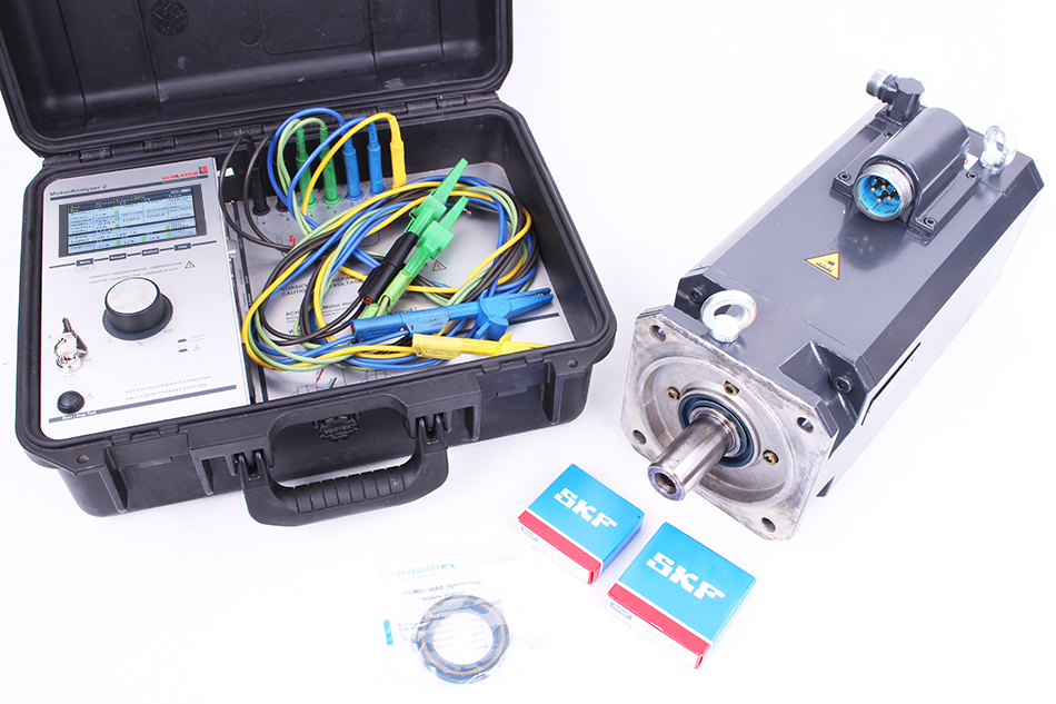KONSERWACJA SILNIKA SERWO SIEMENS 1FT6108-8AC71-3EH1 REMONT SILNIKA ELEKTRYCZNEGO