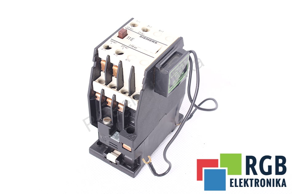 CONTACTOR 220VAC 3TB4012-0A 20A 660V SIEMENS