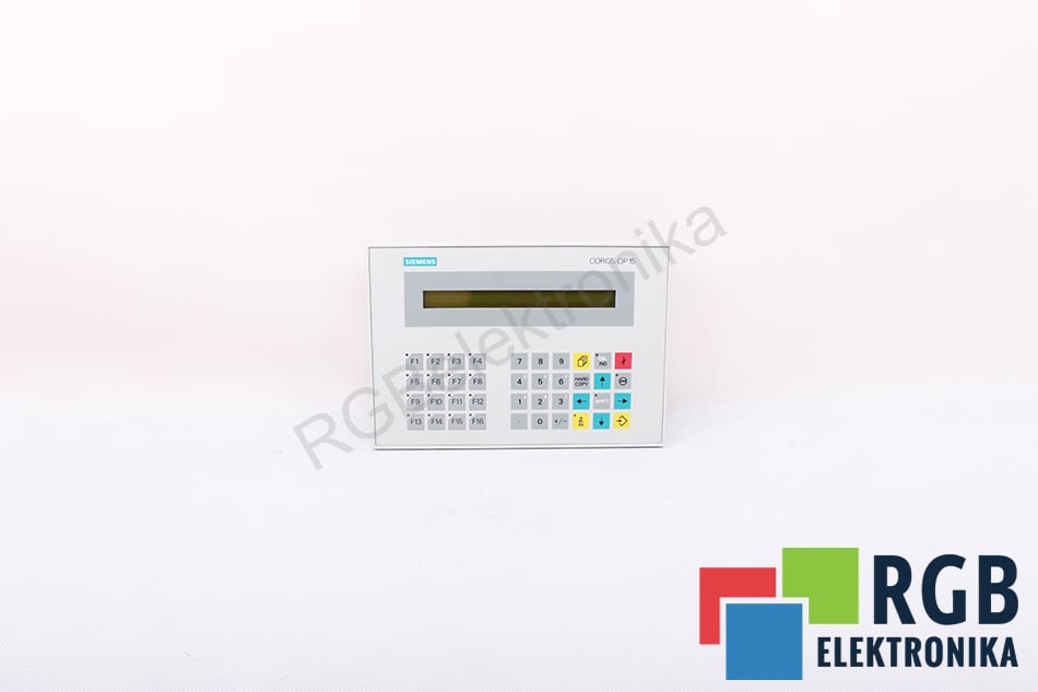 SIEMENS 6AV3515-1EB01 OP15/A PANNELLO OPERATORE 
