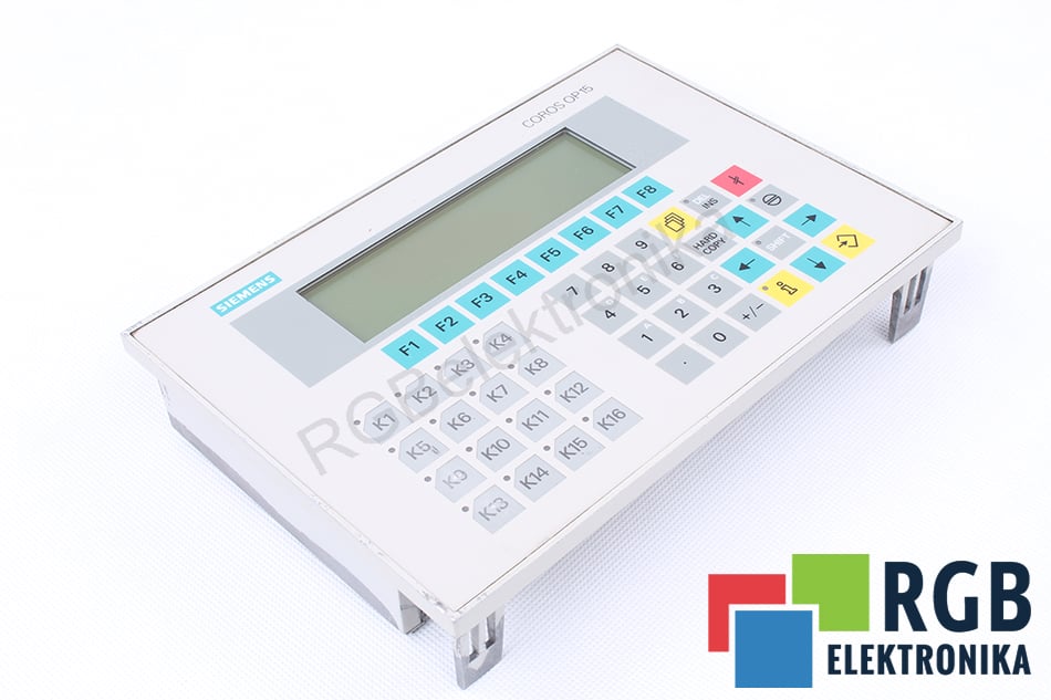 SIEMENS 6AV3515-1MA30 OP15/C1 PANNELLO OPERATORE 