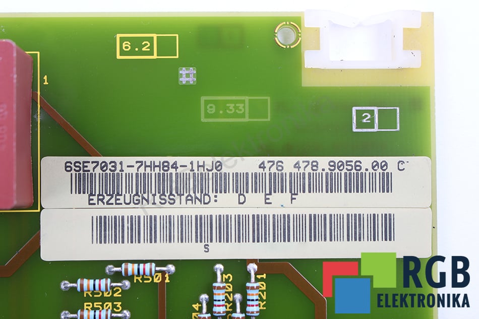 Siemens 6Se70317hh841hj0 Inverter Card 6Se7031-7Hh84-1Hj0 Plc Module 