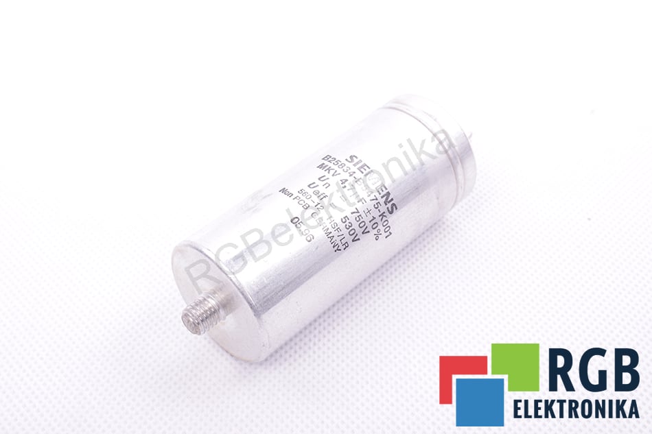 KONDENSATOR B25834-B5475-K001 4.7UF 750V 530V SIEMENS