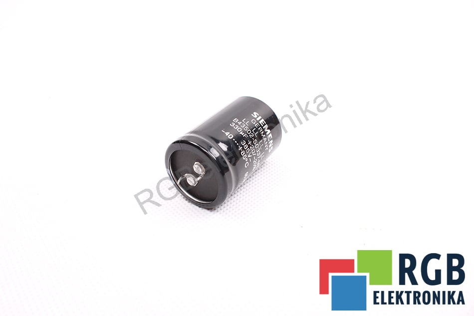 SIEMENS B43502-S0337-M1 CONDENSATORE 