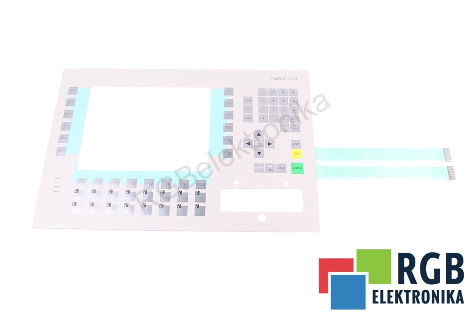TASTIERA PER 6AV3637-1LL00-0AX1 KEYPAD SIMATIC OP37 DO 6AV3637-1LL00-0AX1 SIMATIC OP37 SOSTITUZIONE