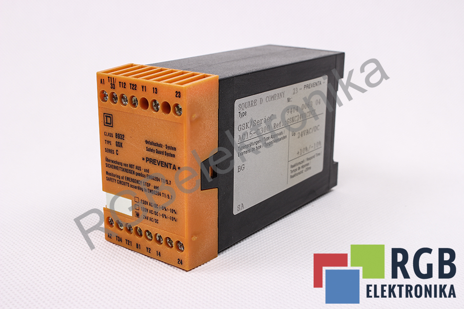 SQUARE D AC15-C300 RELE DI SICUREZZA 