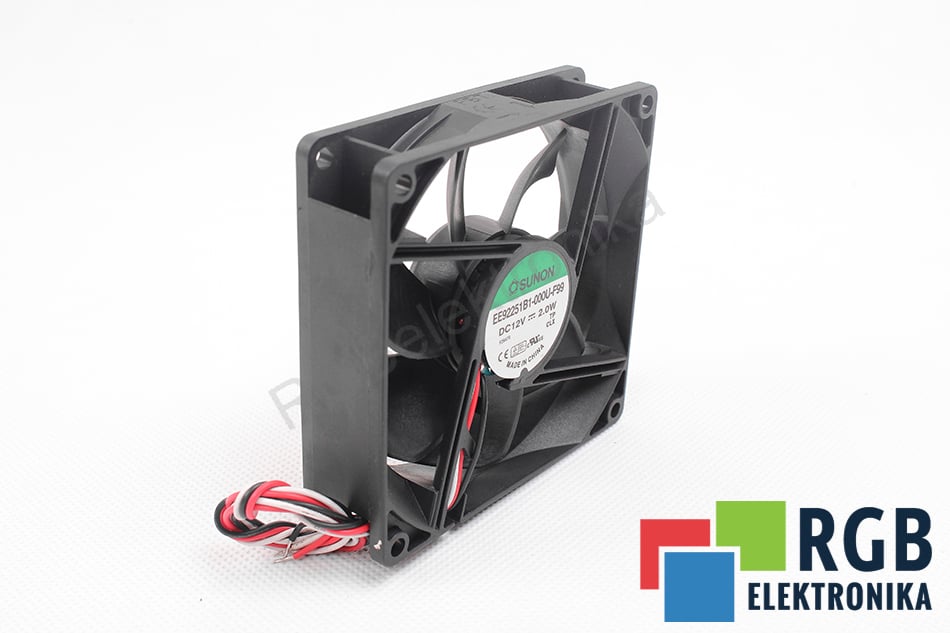 SUNON EE92251B1-000U-F99 2W AXIAL FAN 12V 92 MM 25 MM 92 MM 