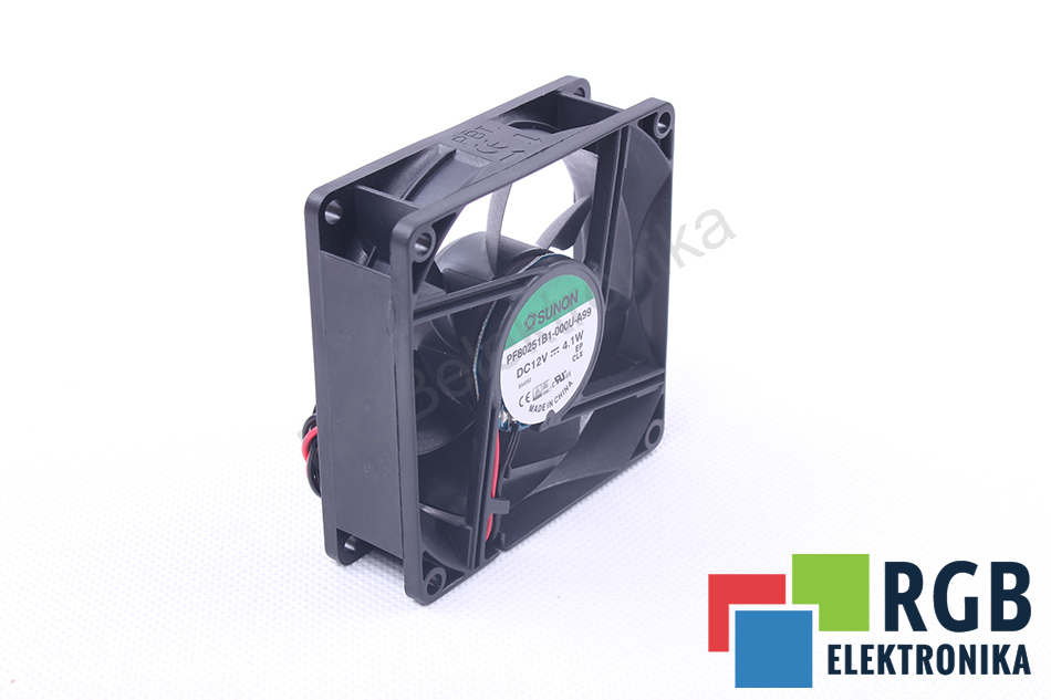 NOWY WENTYLATOR PF80251B1-000U-A99 80X80X25 12VDC 4.1W SUNON