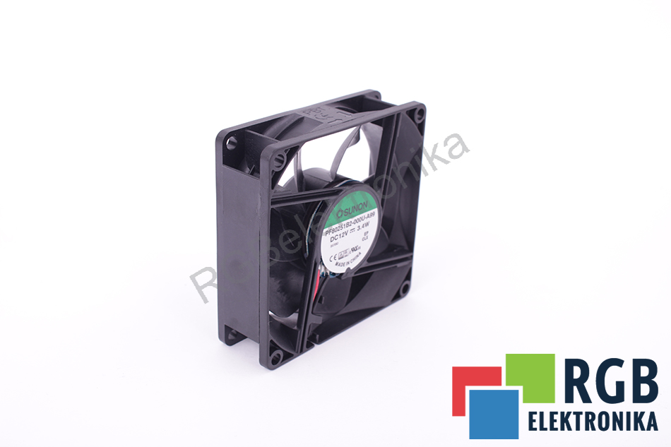 NOWY WENTYLATOR PF80251B2-000U-A99 80X80X25 12VDC 3.4W SUNON
