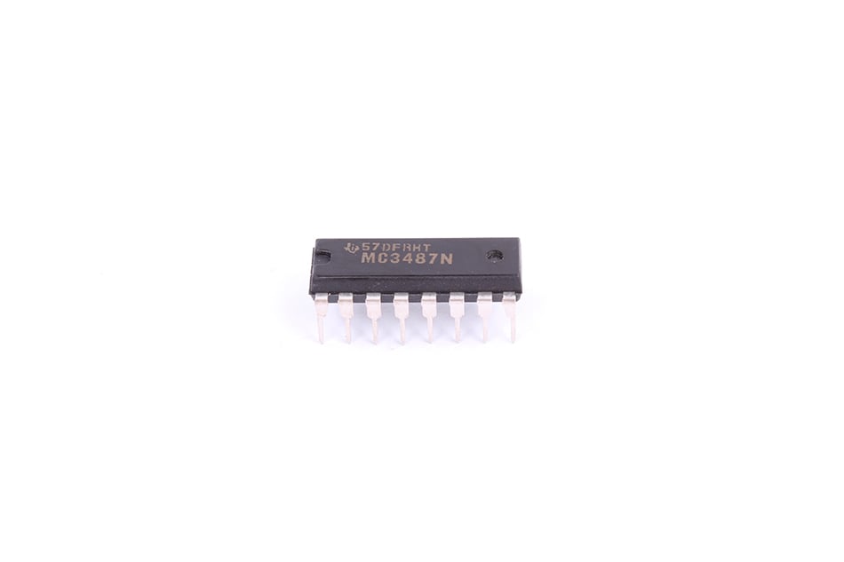 NEW LINE DRIVER MC3487N DIP16 THT TEXAS INSTRUMENTS