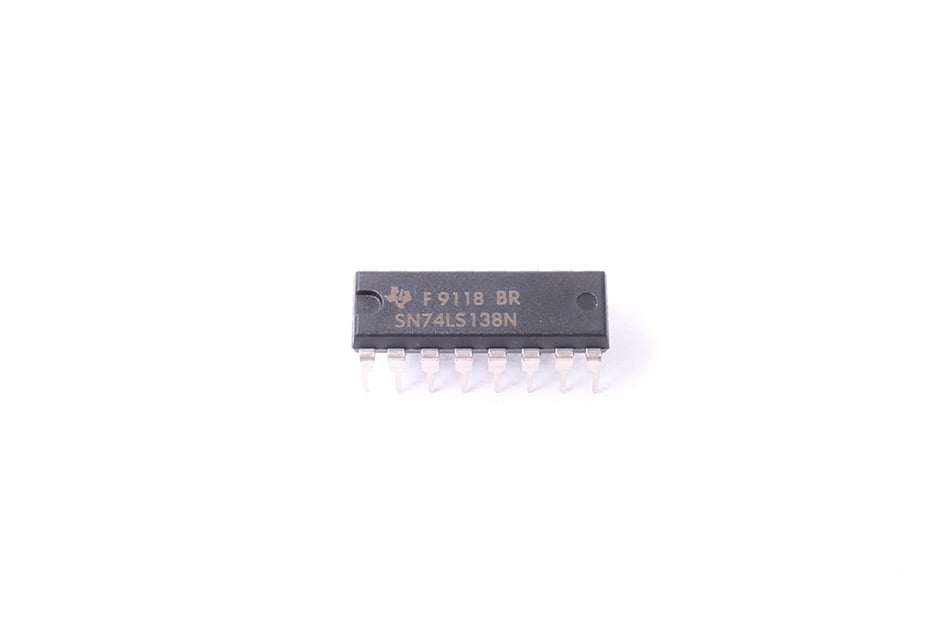 NEW 3-LINE TO 8-LINE DECODER/DEMULTIPLEXER SN74LS138N DIP16 THT TEXAS INSTRUMENTS