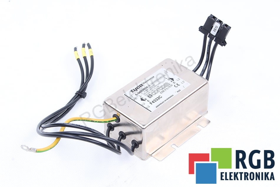 FILTR 6-6609096-2 300/520VAC CORCOM TYCO