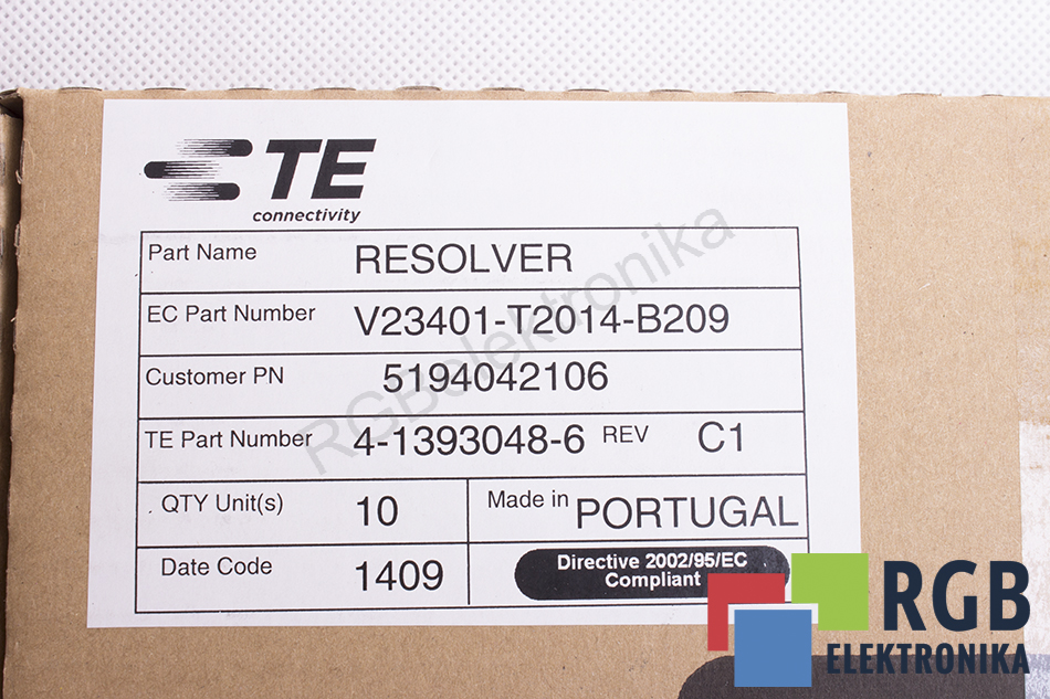V23401-T2014-B209 NOWY RESOLVER TYCO ELECTRONICS