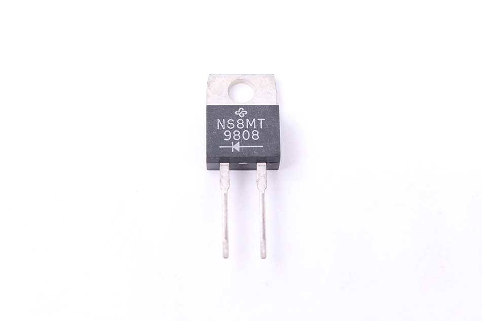NEW GLASS PASSIVATED GENERAL PURPOSE PLASTIC RECTIFIER NS8MT TO-220 THT VISHAY