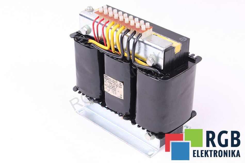 TRANSFORMATOR DE3000 PRI 400V SEC 210-230V 7.5A WAGNER