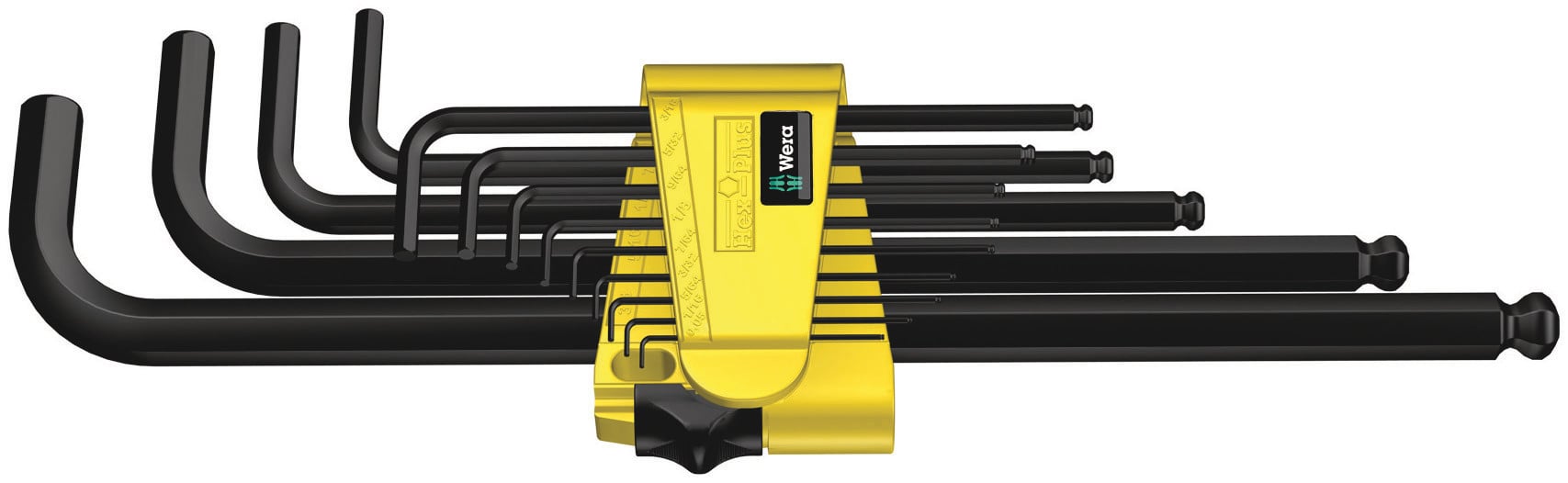 WERA 05021728001 950/13 HEX-PLUS IMPERIAL 1 ZESTAW KLUCZY TRZPIENIOWYCH Z KOŃCÓWKĄ KULISTĄ 