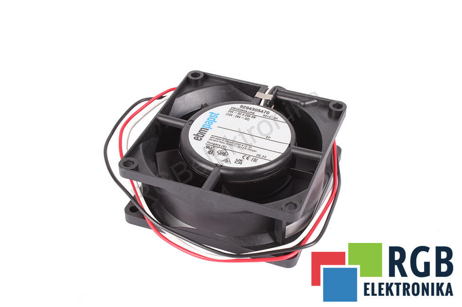 EBM PAPST 8314/2H 24VDC 80X80X32MM VENTILADOR AXIAL 24V 80 MM 32 MM 80 MM 