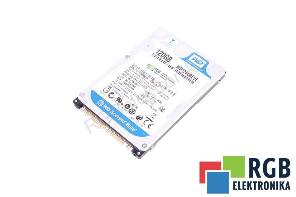 WESTERN DIGITAL WD1200BEVE-00AHT0 WD1200BEVE WD SCORPIO BLUE 120GB