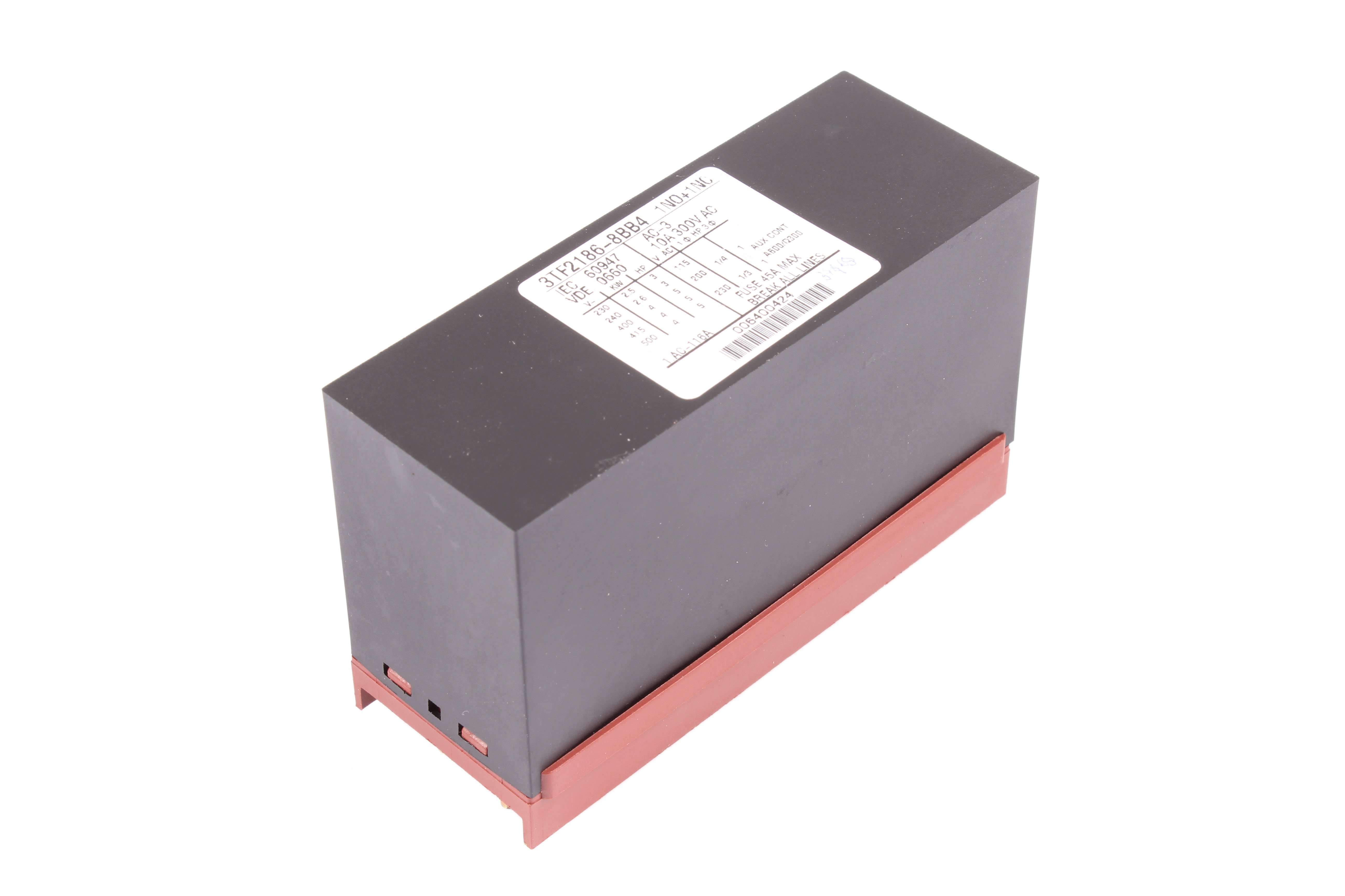 RELÉ DE 3TF2186-8BB4 1NO+1NC 10A 300VAC 300V 10A SUSTITUCIÓN