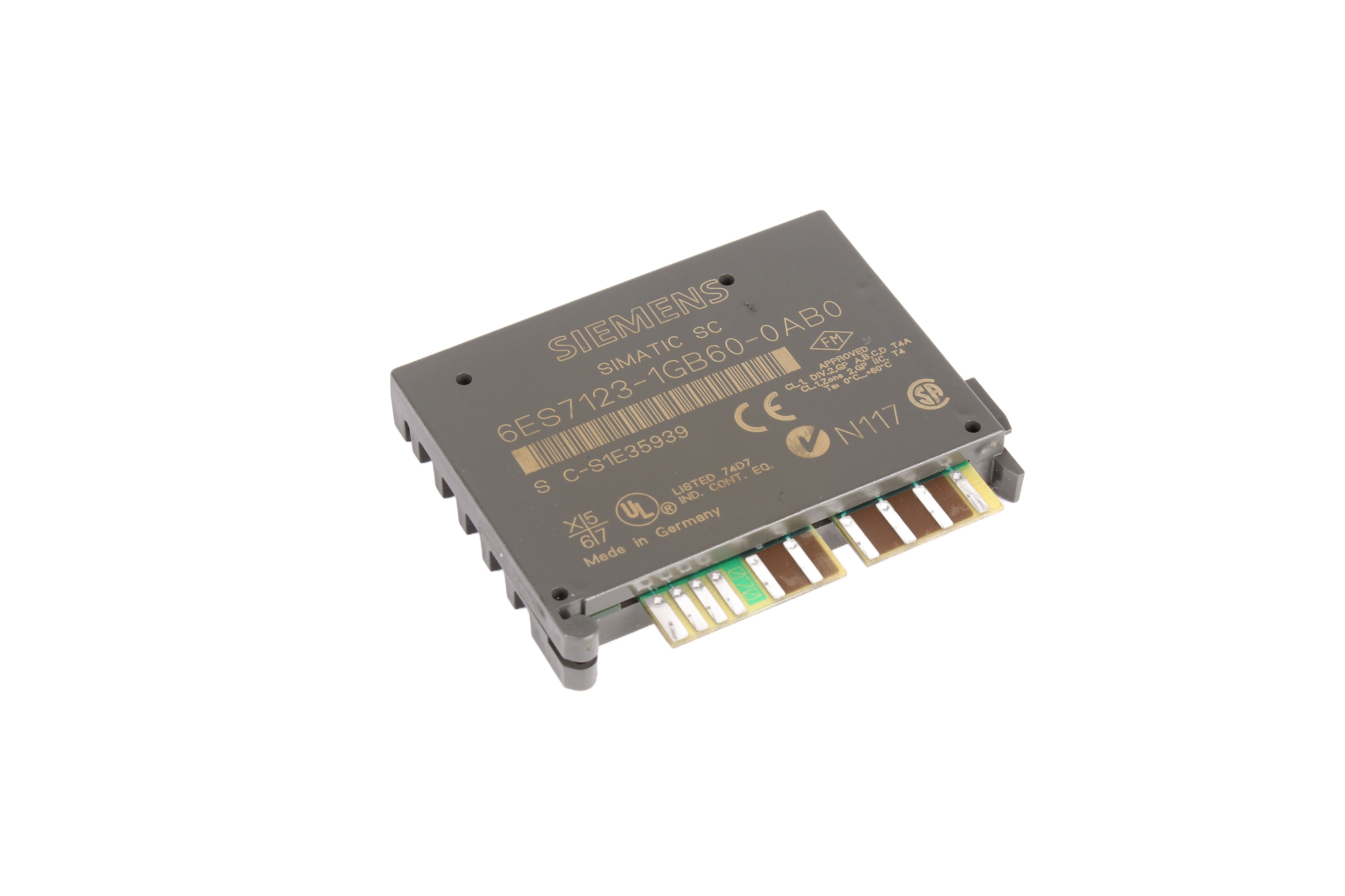 SIEMENS 6ES7123-1GB60-0AB0 SIMATIC SC SOTTOINSIEMI DI PLC 