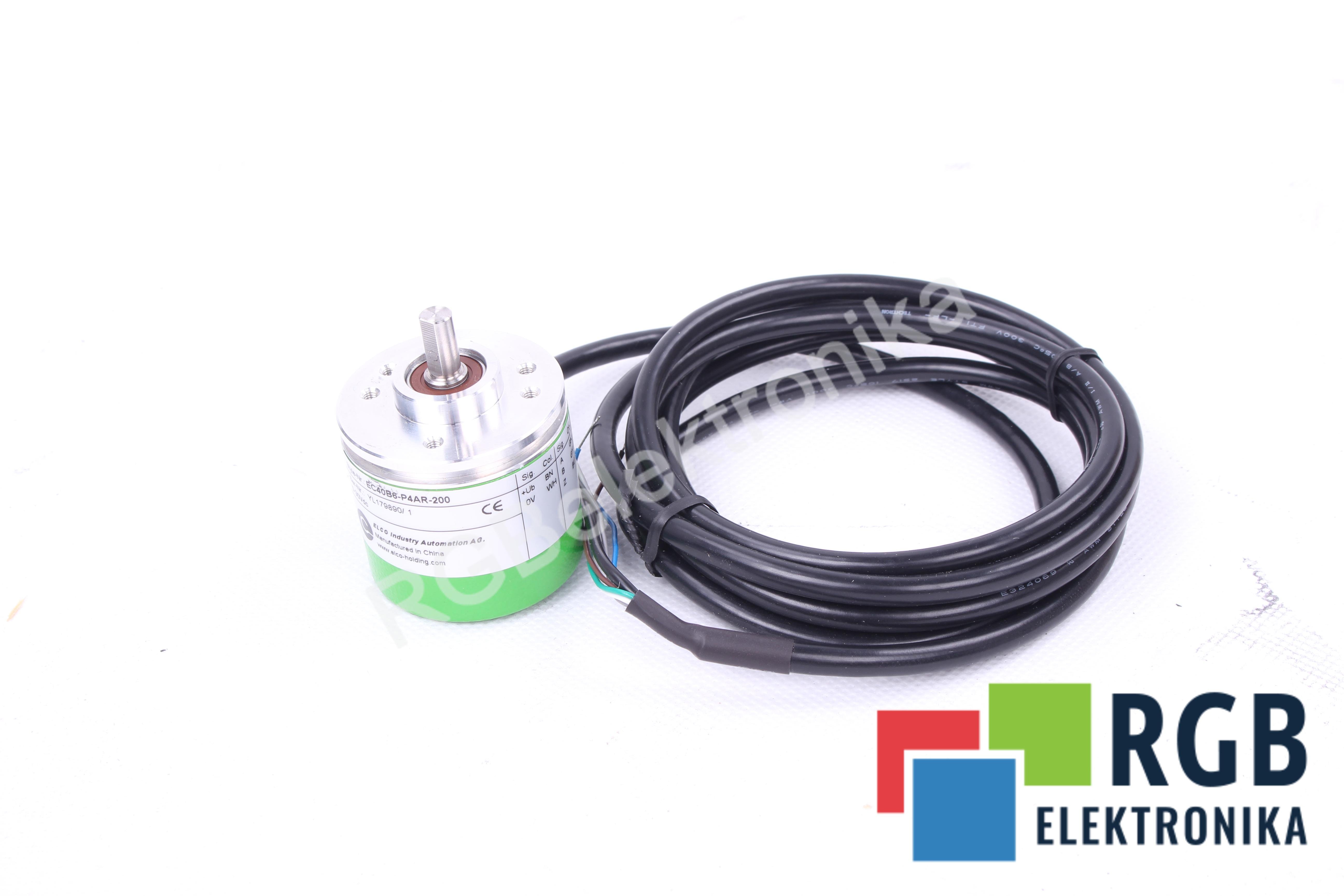 NOWY ENKODER EC40B6-P4AR-200 5-30VDC ELCO INDUSTRY AUTOMATION