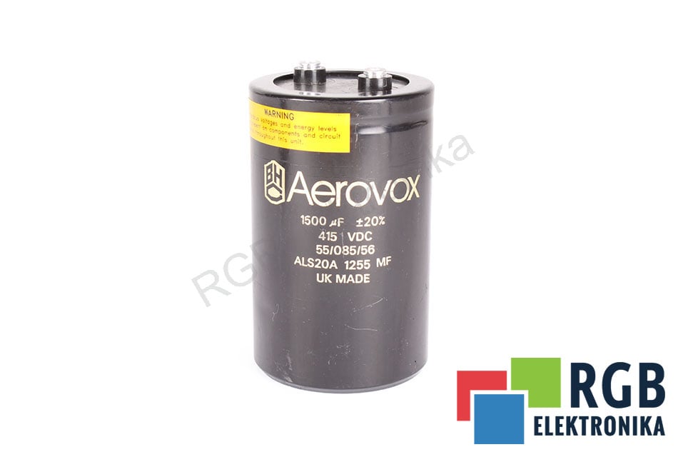 AEROVOX ALS20A1255MF 1500 UF 415VDC CONDENSADOR 415V 1500 UF 