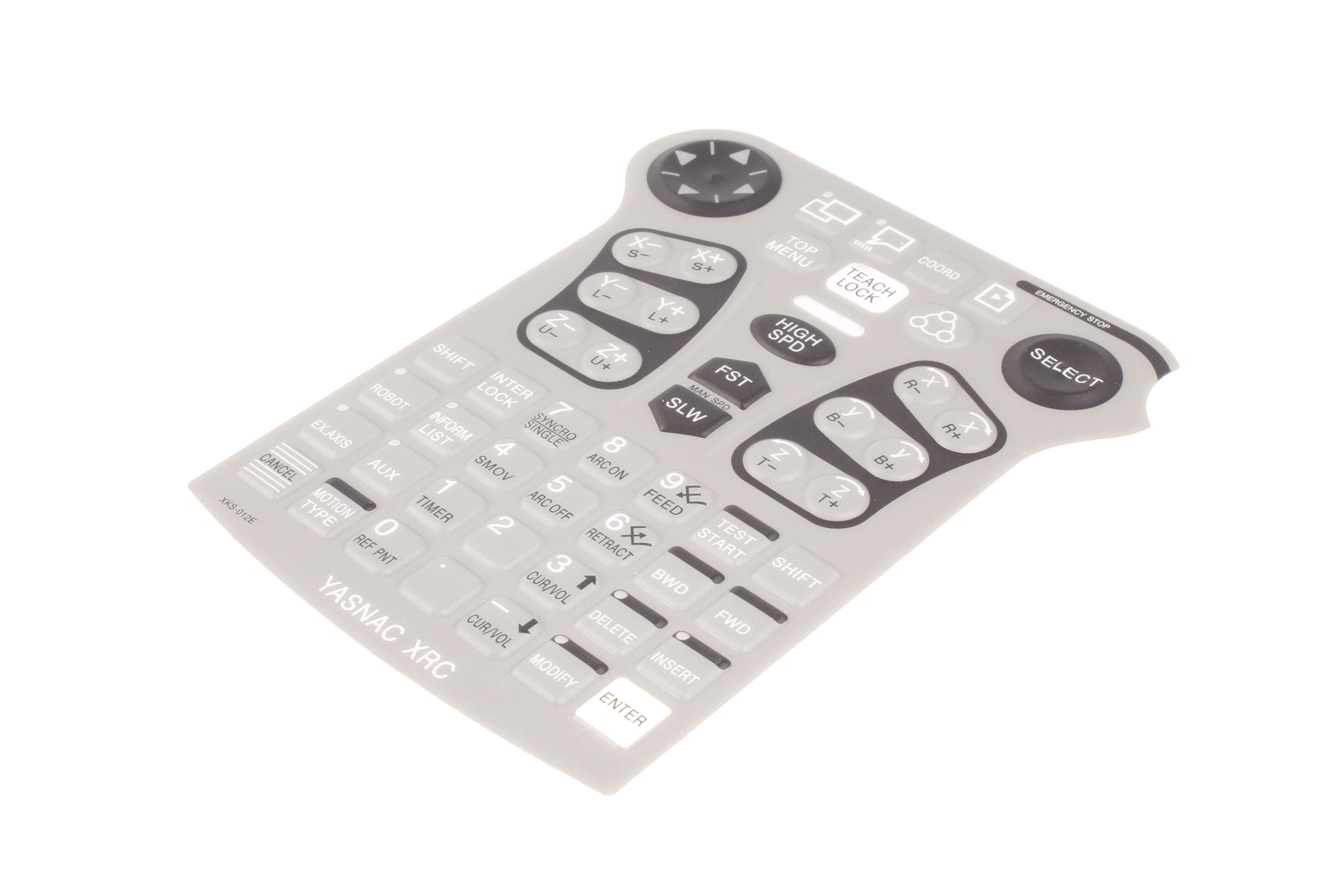 MASCHERA PER JZNC-XPP02B MASK XKS-012E YASNAC XRC SOSTITUZIONE
