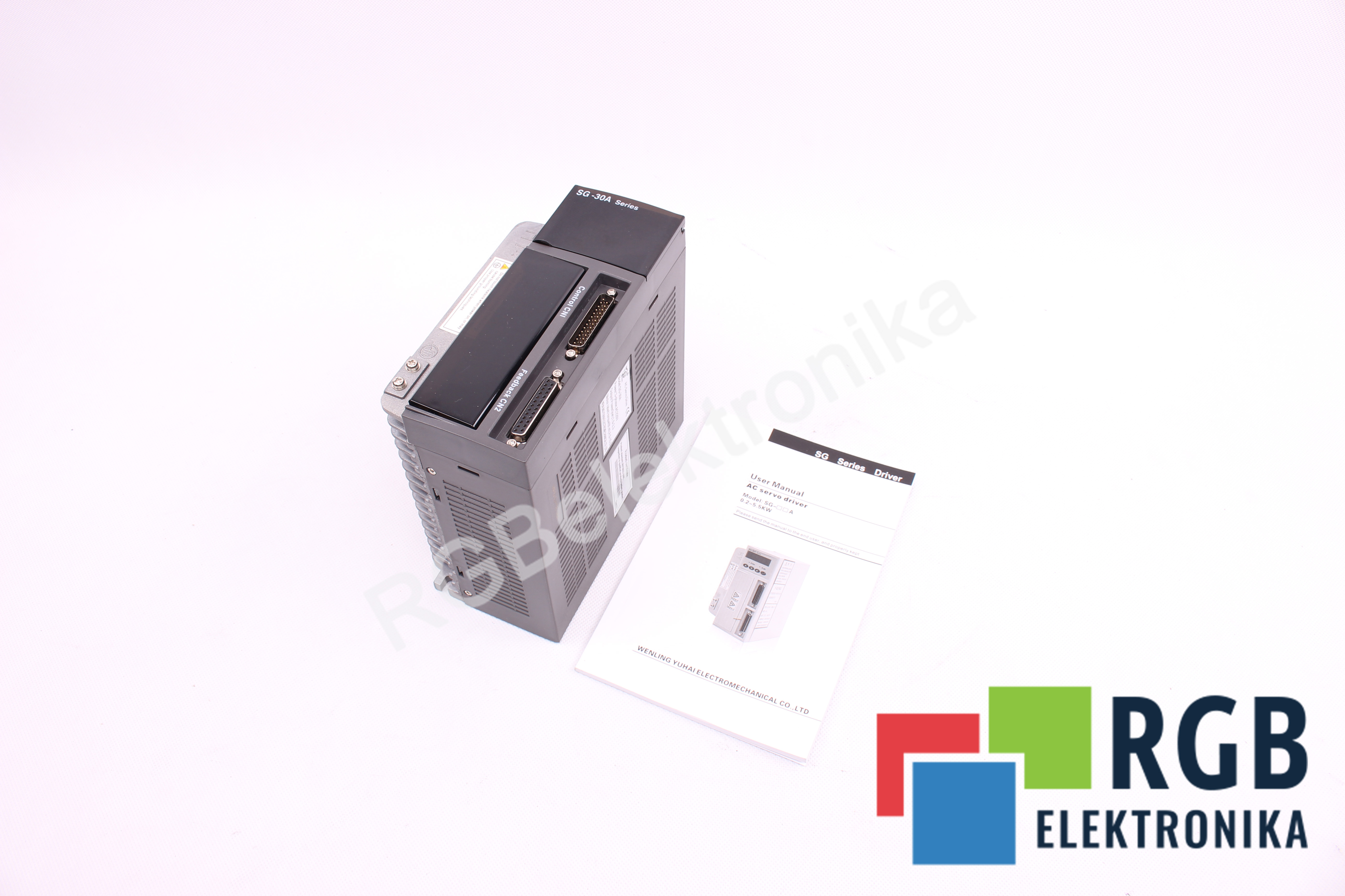WENLING YUHAI ELECTROMECHANICAL SG-30A AC SERWONAPĘD STEROWNIK SERWO 2,4KW 50/60HZ 3X220V 