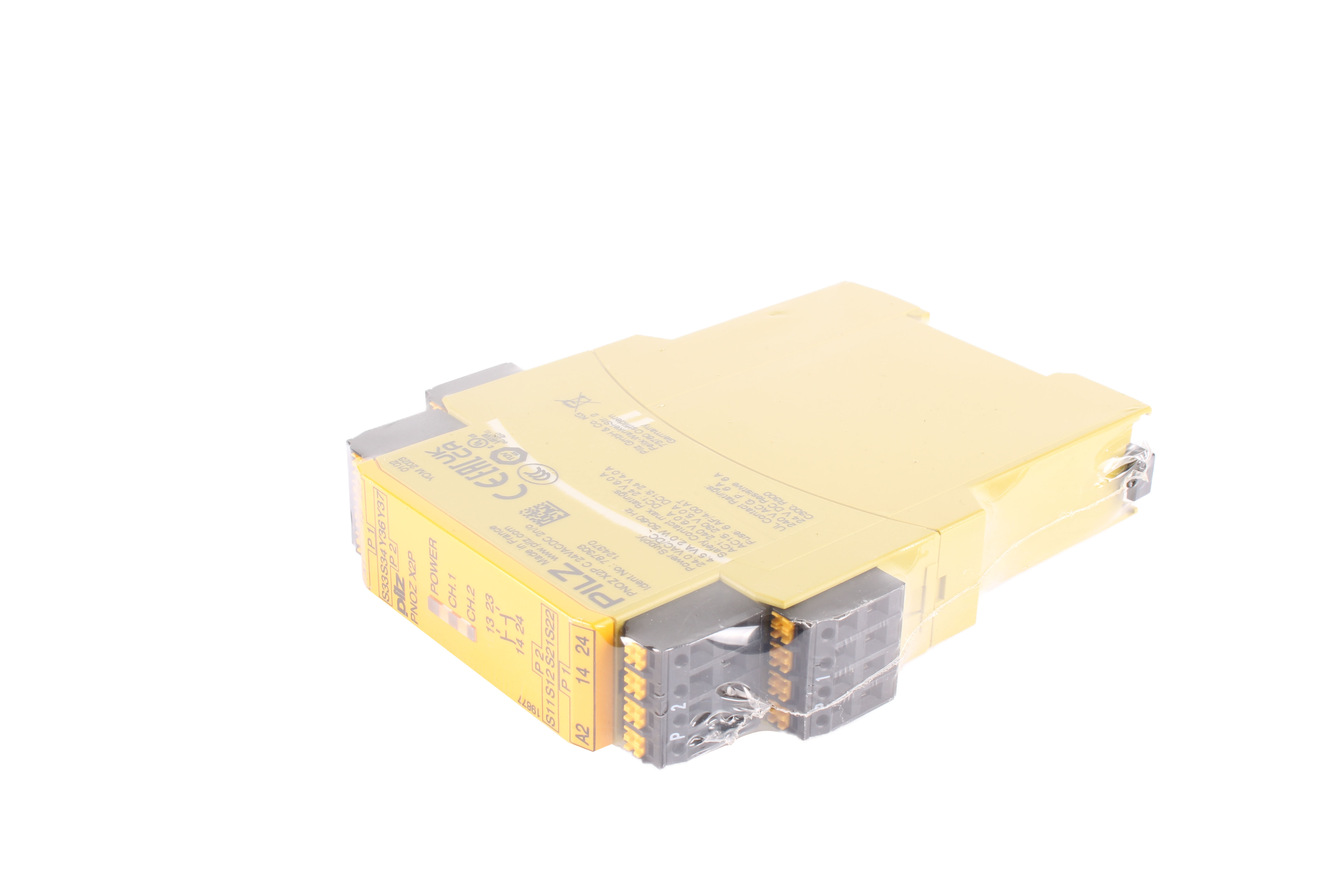 PILZ PNOZ X2P C 24VACDC 2N/O 787303 SICHERHEITSRELAIS 