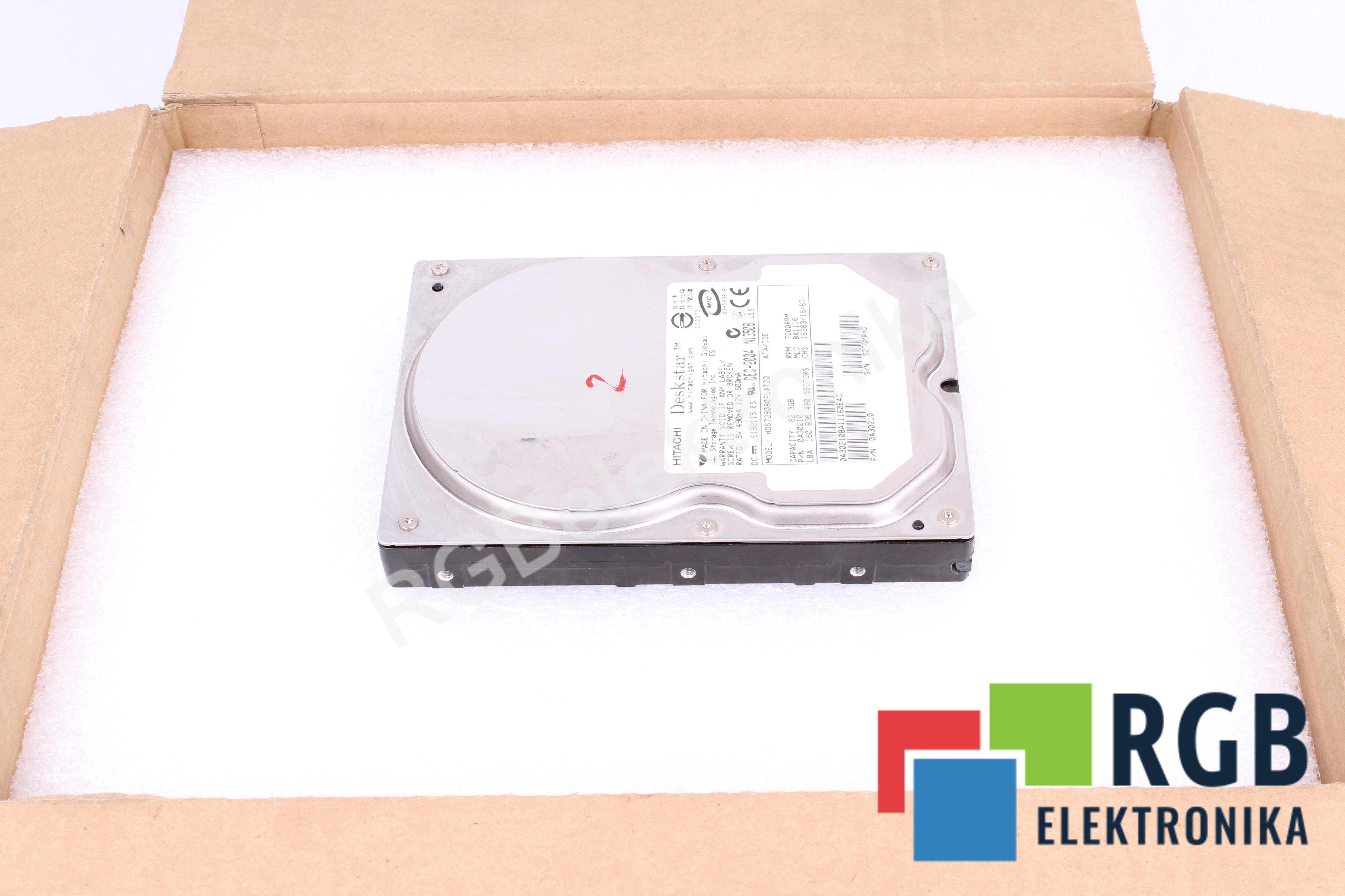 DYSK TWARDY HDS728080PLAT20 80GB 3.5" HITACHI