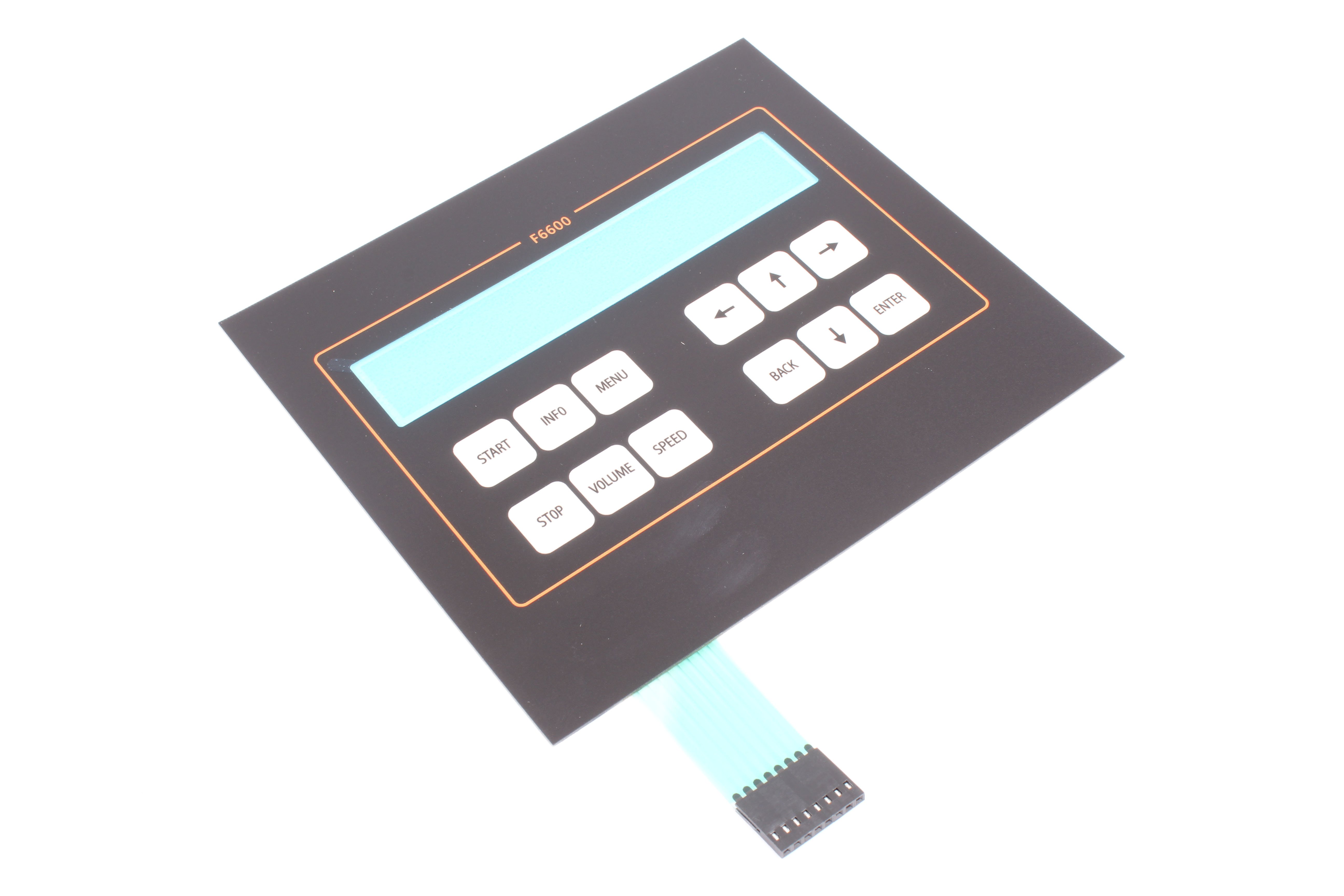 TECLADO DE F6600 KEYPAD 8PIN 8 PIN SUSTITUCIÓN