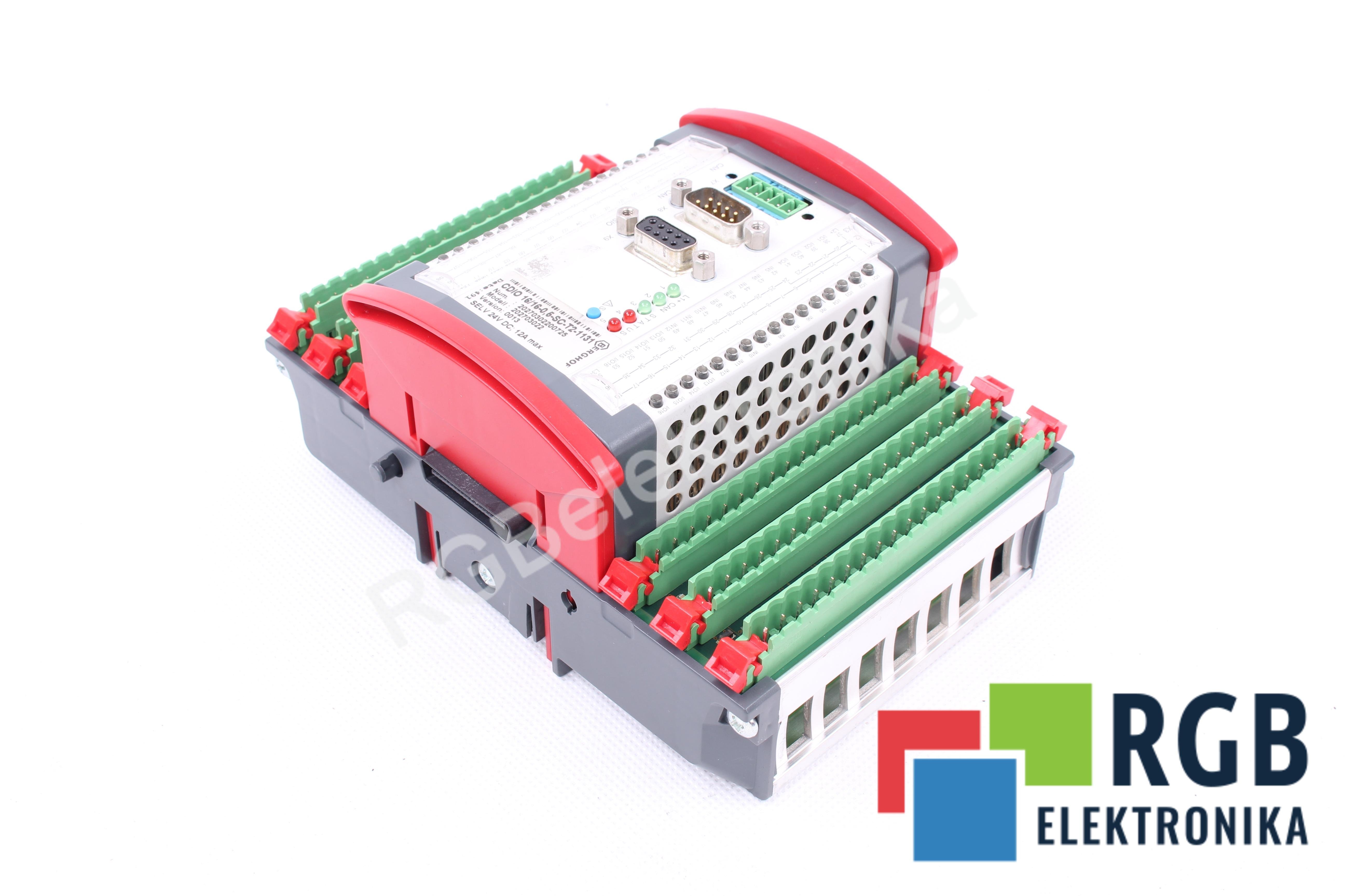 INTELIGENT I/O CONTROL MODULE CDIO16/16-0.5-SC-T2-1131 BERGHOF