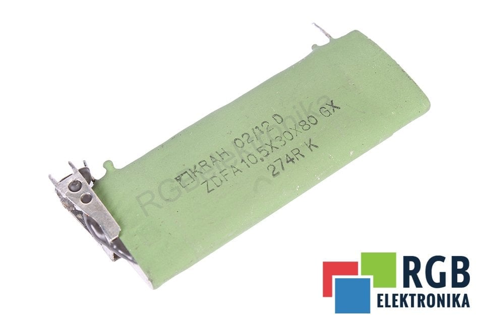 KRAH-RWI ZDFA10.5X30X80 RESISTOR 274OHM