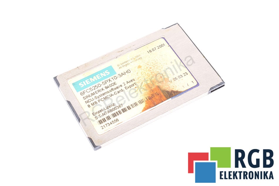 SIEMENS 6FC5250-5PX10-3AH0 