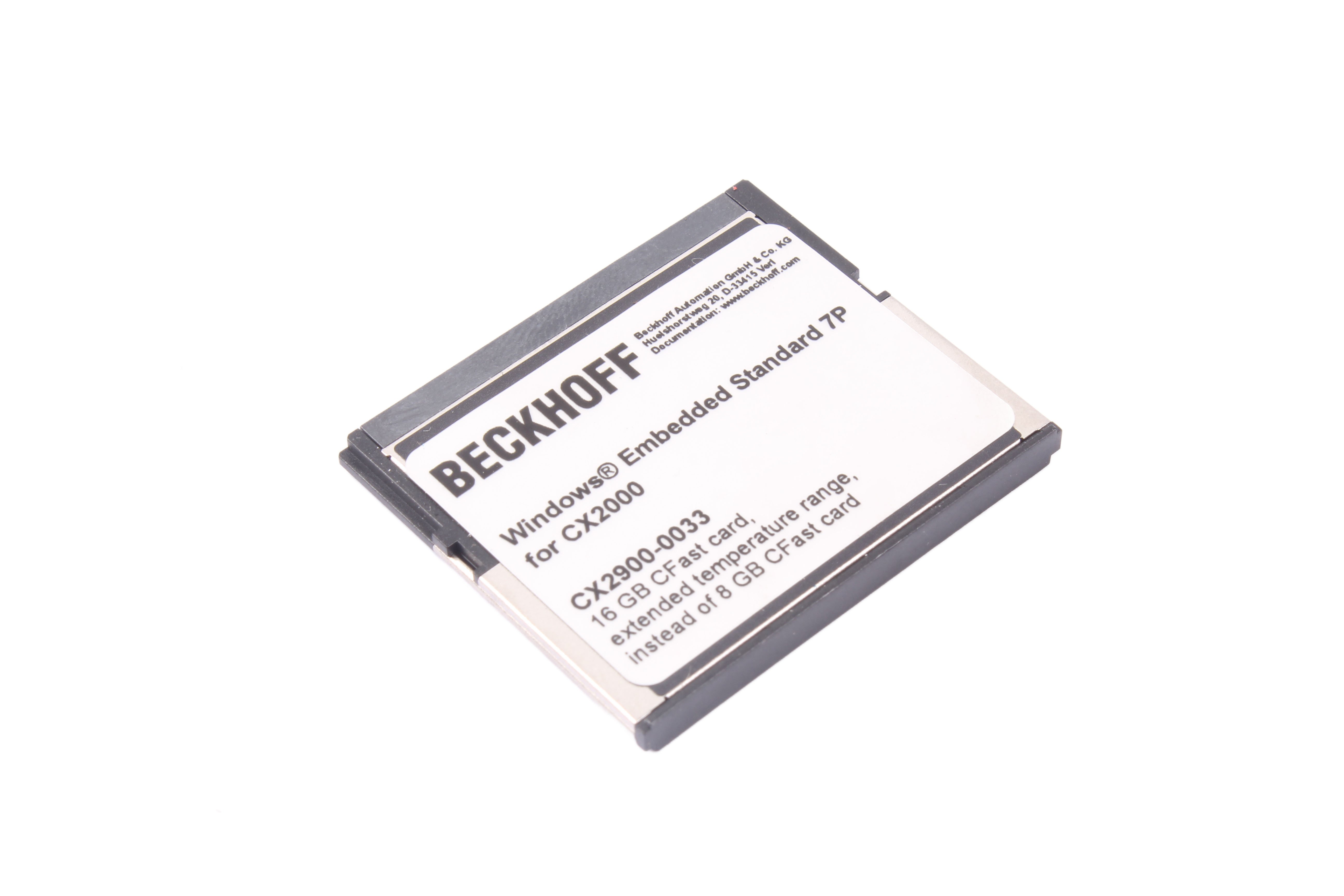BECKHOFF CX2900-0033 16GB 