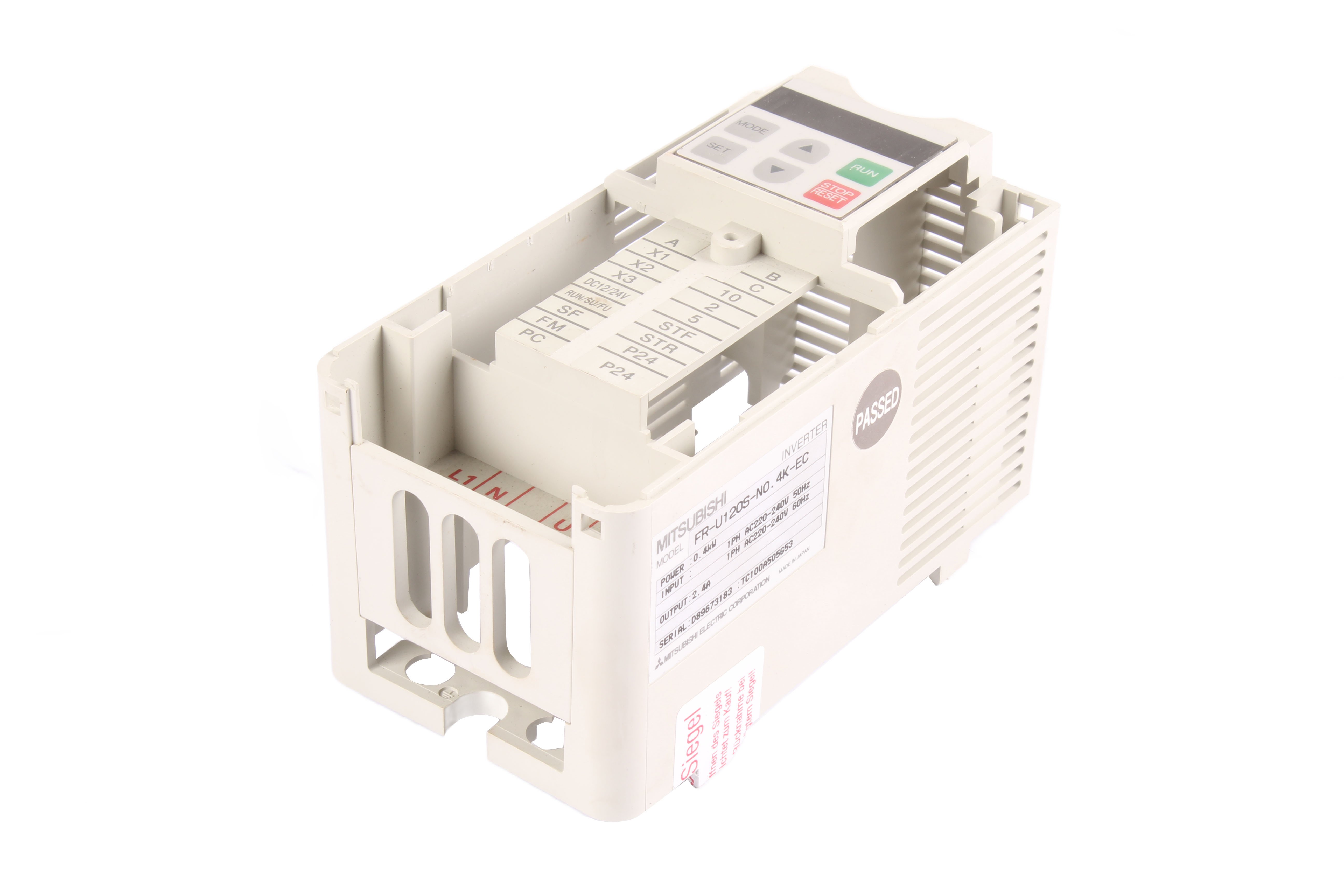 MITSUBISHI ELECTRIC FR-U120S-N0.4-EC COVER OBUDOWA 