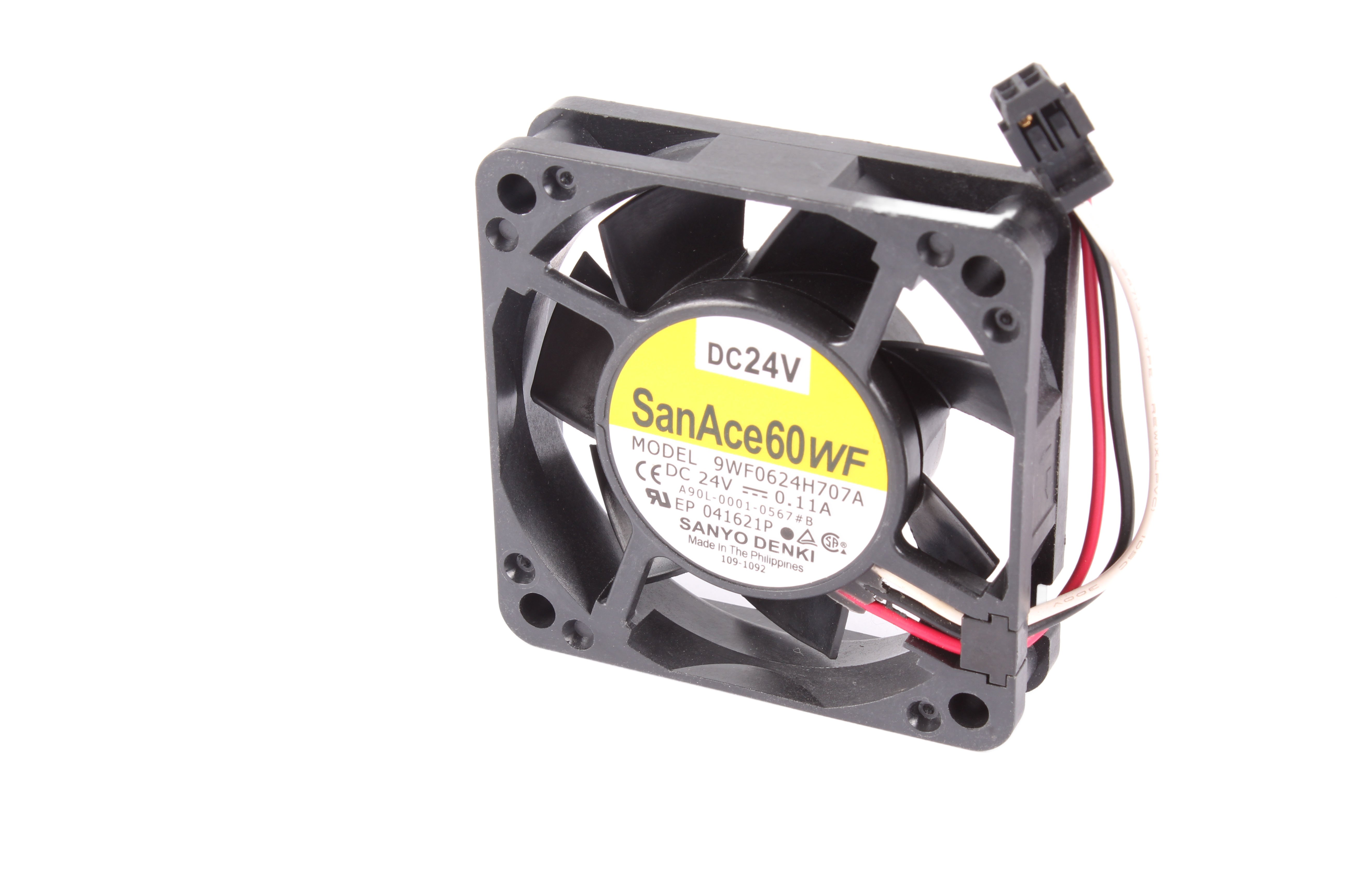 VENTILATORE ASSIALE PER 9WF0624H707A A90L-0001-0567-B 24V 0.11A 60 MM 15 MM 60 MM SOSTITUZIONE